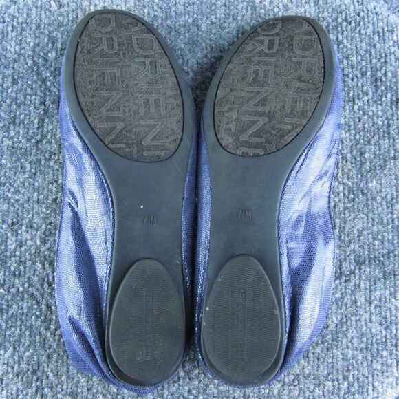 Adrienne Vittadini Cath Jewel Women Ballet Shoes Sz 7.5 Medium‎ Purple Synthetic - Picture 7 of 9